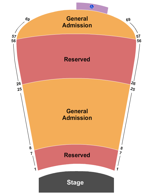 Red Rocks Amphitheatre Red Rocks Amphitheatre Seating Chart